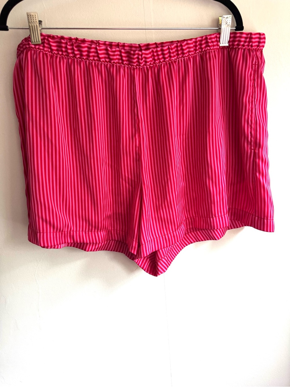Auden Candy-Striped Pink & Red Button Shirt - Picture 3 of 7